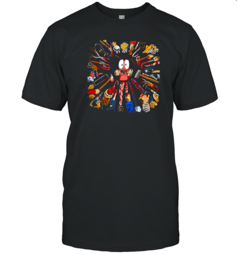 Courage The Cowardly Dog X John Wick Courage Wick T-Shirt