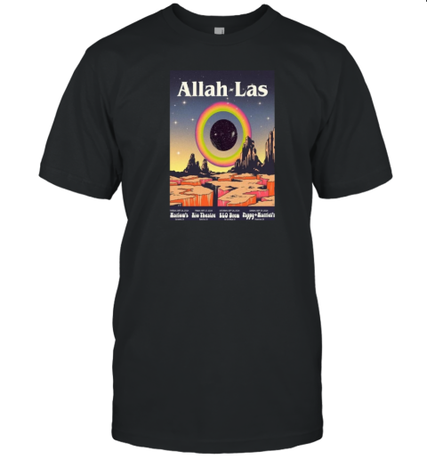 Design Allah Las Sept 24 2024 Harlow'S Sacramento CA Tour Poster T-Shirt