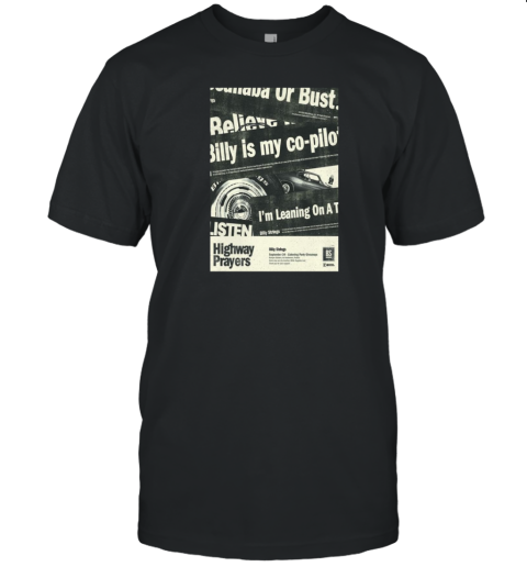 Design Billy Strings Highway Prayers September 24 2024 Poster T- Classic Men's T-shirt