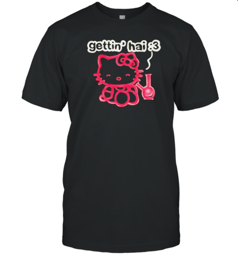 Hello Kitty gettin hai meme T- Classic Men's T-shirt