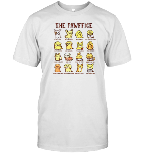 If Dogs And One Cat Played The Office The Pawffice T-Shirt