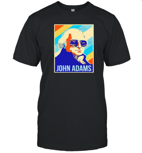 John Adams president retro patriotic retro T- Classic Men's T-shirt