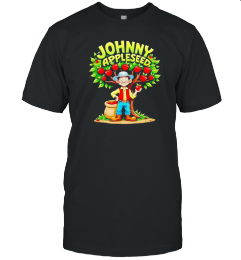 Johnny Appleseed Costume Cartoon T-Shirt