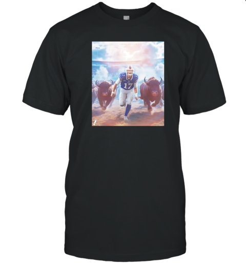 Josh Allen the MVP favorite Bills beat Jaguars 47 10 poster T-Shirt