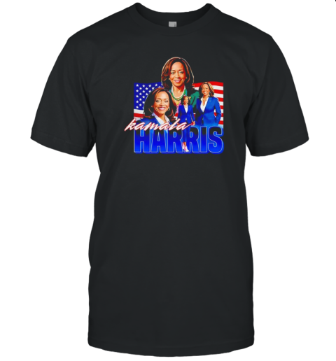 Kamala Harris American flag bootleg reboot T- Classic Men's T-shirt