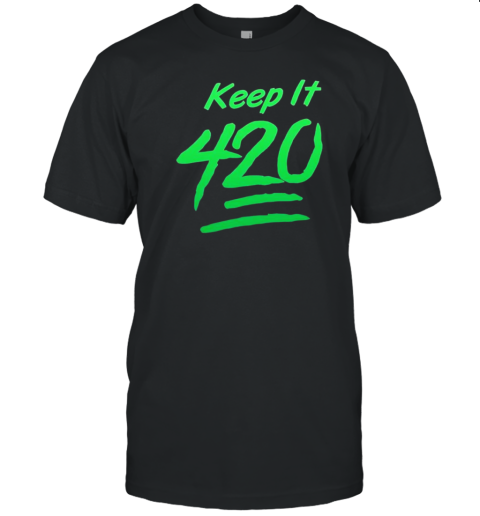 Keep It 420 Marijuana T- Classic Men's T-shirt