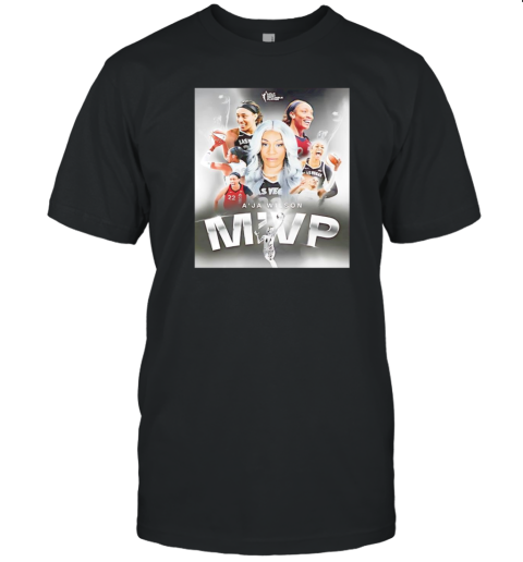 Las Vegas Aces A'ja Wilson MVP poster graphic T- Classic Men's T-shirt