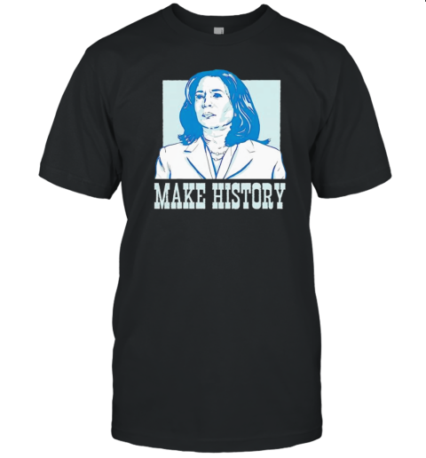 Make history vote president election Kamala Harris 2024 T- Classic Men's T-shirt