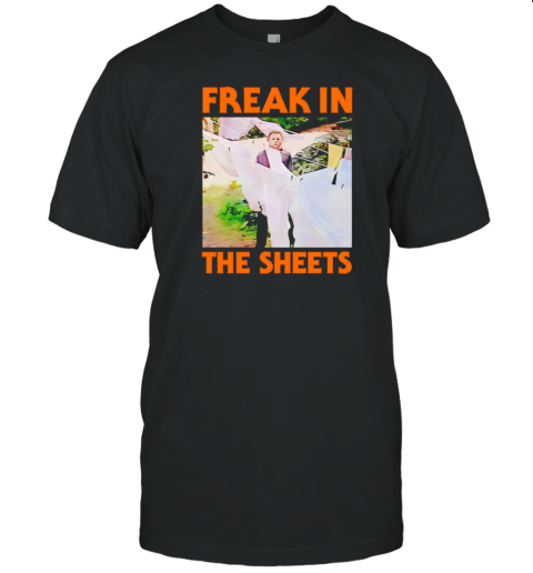 Michael Myers freak in the sheets pumpkin Halloween T-Shirt