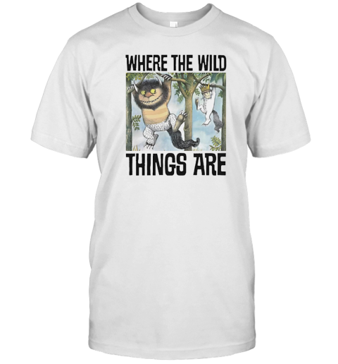 Moishe Sketch Where The Wild Things Are T- Classic Men's T-shirt