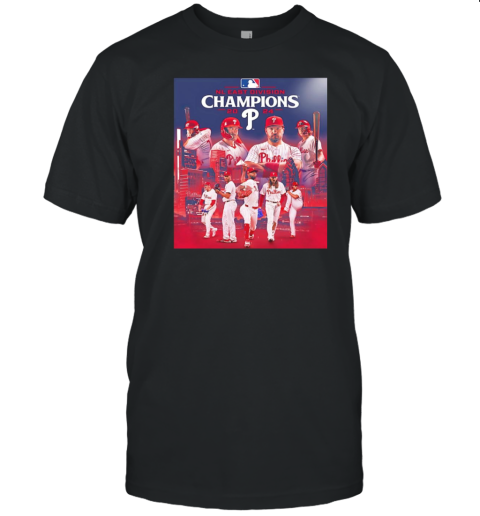 NL East Champions congratulations Philadelphia Phillies poster 2024 T-Shirt