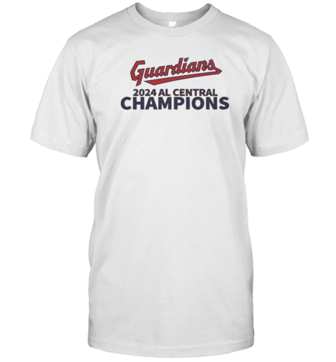 Original Guardians Playoffs AL Central Division 2024 Champions T-Shirt