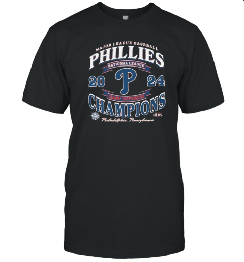 Original Major League Baseball Philadelphia Phillies National League East Division Champions 2024 T-Shirt