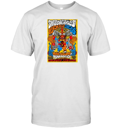 Original The Snozzberries Nov 29 2024 Salvage Station Asheville In NC Tour Poster T-Shirt