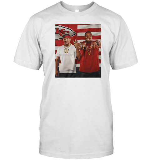 Patrick Mahomes Kanye West Kansas City Chiefs T- Classic Men's T-shirt