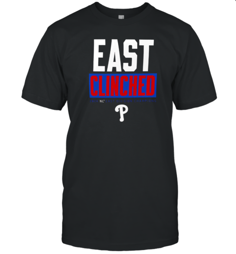 Philadelphia Phillies East Clinched 2024 NL East Division Champions T-Shirt