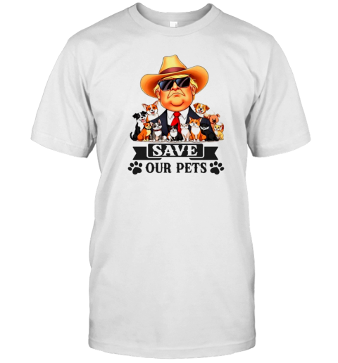 Save Our Pets Cowboy Trump 2024 T- Classic Men's T-shirt