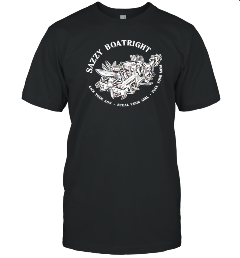 Sazzy Boatright Sazzymobile by Jay Ford T-Shirt