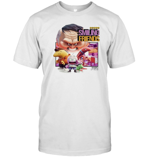 Smiling Friends Cartoon Season 2 T-Shirt