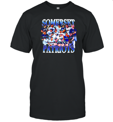 Somerset Patriots baseball players graphic 2024 T-Shirt