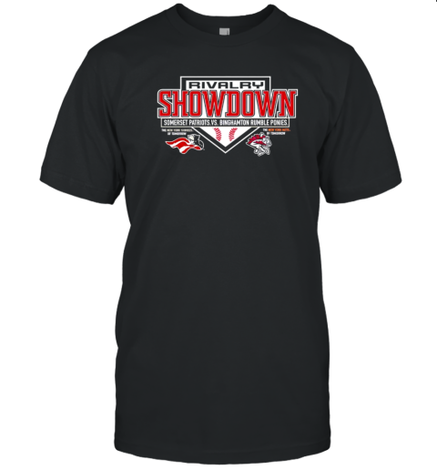 Somerset Patriots Vs Binghamton Rumble Poines Rivalry Show Down T- Classic Men's T-shirt