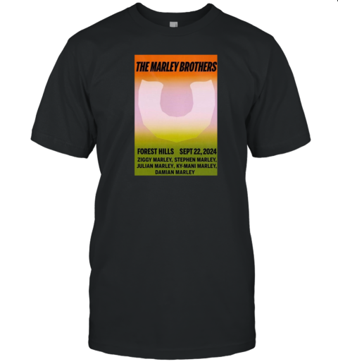 The Marley Brothers Forest Hills Sept 22 2024 Poster T-Shirt