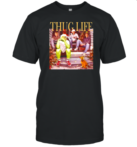 Thug Life Grinch Christmas T-Shirt