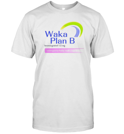 Waka Plan B Levonorgestrel 1.5 Mg Emergency Baby Waka Repellent T- Classic Men's T-shirt