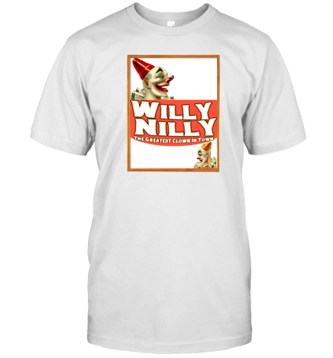 Willy Nilly Retro Clown T- Classic Men's T-shirt