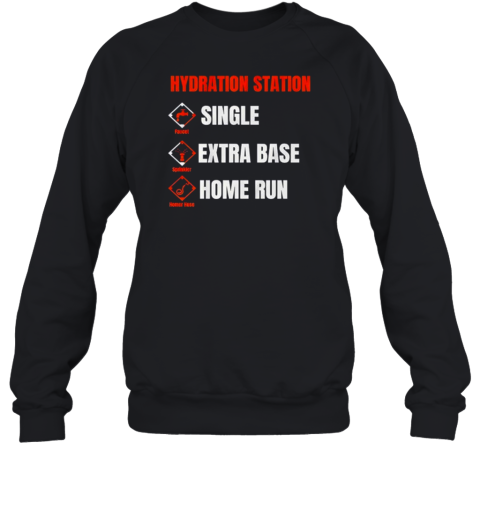 Baltimore Orioles Birdland Hydration Station Single Extra Base Home Run T- Classic Men's T-shirt