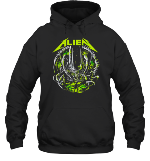 Creeping Death Alien Horror Halloween Design T-Shirt