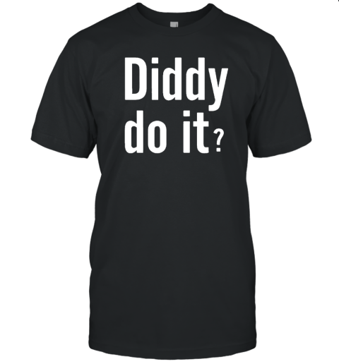 Diddy Do It Text T-Shirt