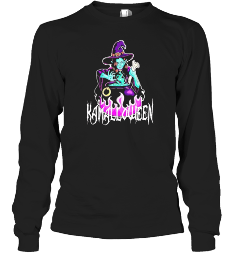 Halloween costume Kamalloween funny witch Kamala Harris 2024 Design T-Shirt