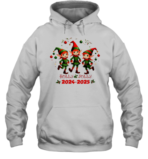 Holly Jolly Christmas Cute Elf 2024 205 T- Classic Men's T-shirt