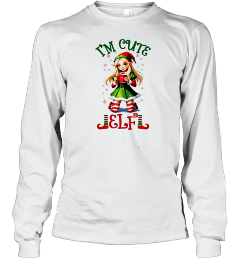 Im Cute Elf Matching Family Christmas 2024 T- Classic Men's T-shirt