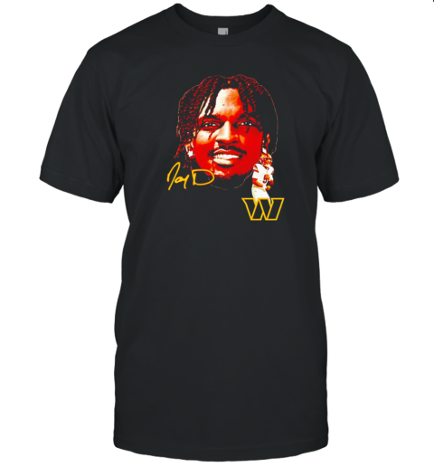 Jayden Daniels Washington Commanders season opener big face head T-Shirt