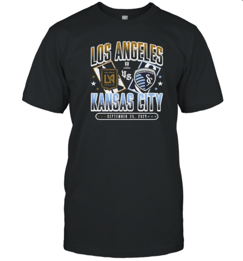 LAFC vs Sporting Kansas City US Open Cup match up september 25 2024 T- Classic Men's T-shirt