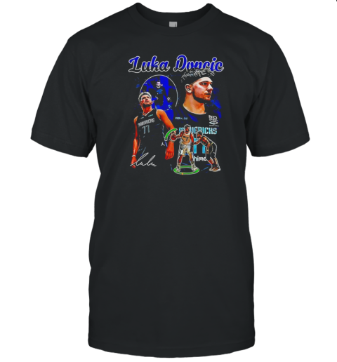 Luka Doncic x Dallas Mavericks NBA basketball graphic T-Shirt