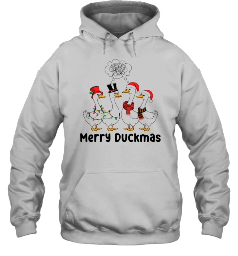 Merry Duckmas Funny Christmas Disney Duck T-Shirt