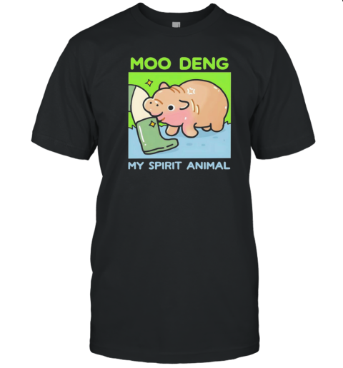 Moo Deng my spirit animal T- Classic Men's T-shirt