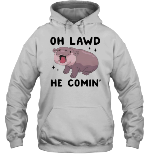 Moo Deng Oh Lawd He Comin Cute T-Shirt