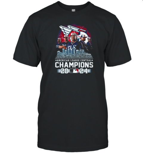 Original American League Central Champions 2024 Cleveland Guardians T- Classic Men's T-shirt