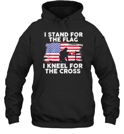 Original I Stand For The Flag I Kneel For The Cross Flag 2024 T-Shirt