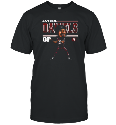 Original Jayden Daniels Best Players Washington Commanders Pops 2024 T-Shirt