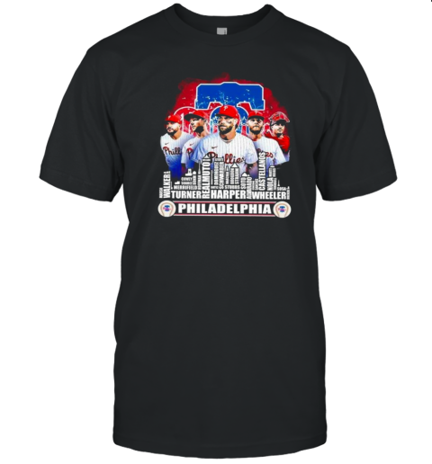 Original Philadelphia Phillies Skyline 2024 The Champions Baseball T-Shirt