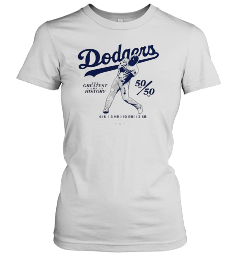 Original Shohei Ohtani Los Angeles Dodgers 6 For 6 T- Classic Men's T-shirt