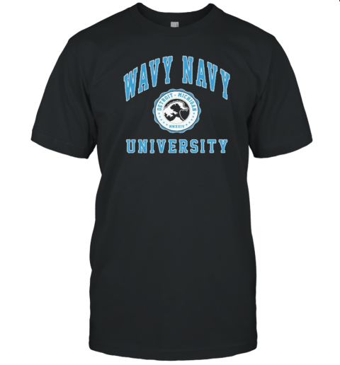 Original Wavy Navu University T- Classic Men's T-shirt