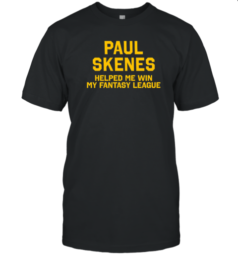 Paul Skenes Pittsburgh Pirates Helped Me Win My Fantasy League T- Classic Men's T-shirt