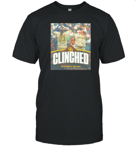 San Diego Padres 2024 MLB Postseason Clinched T- Classic Men's T-shirt