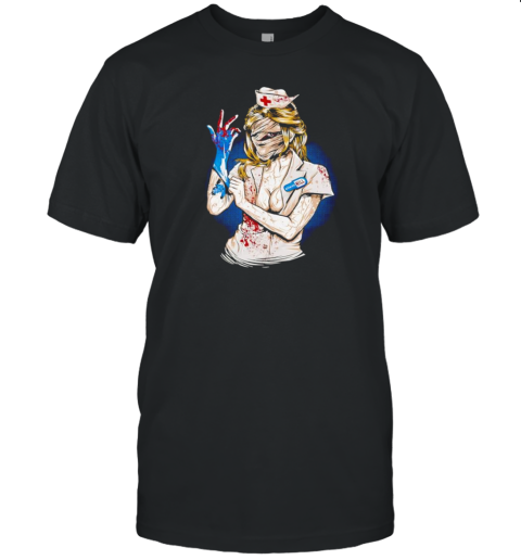 Silent Enema Cartoon Design Halloween T-Shirt